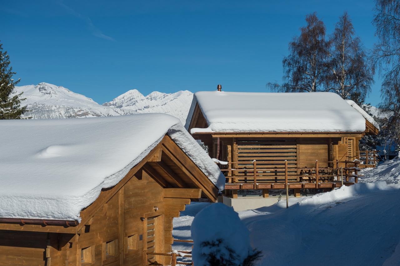 Les Mazots De La Source & Spa Vercorin Kültér fotó