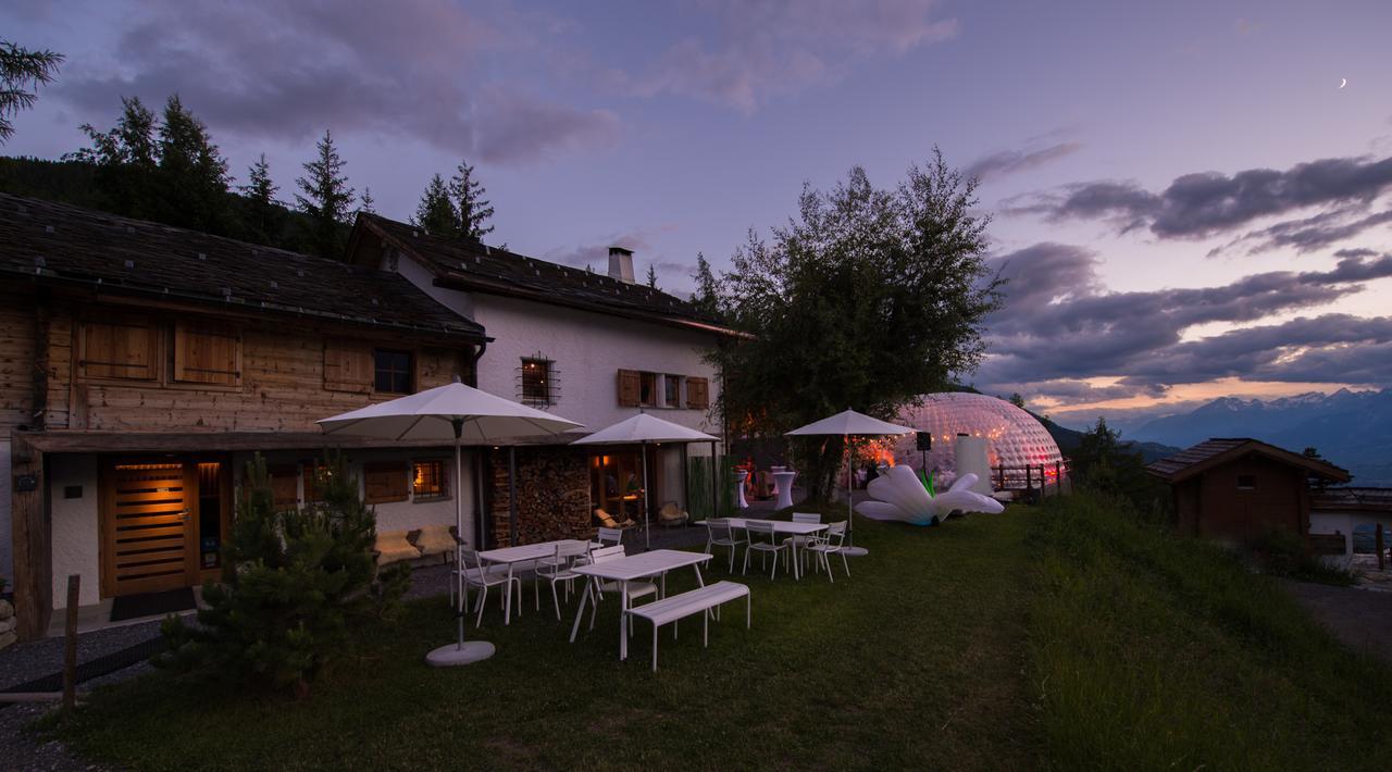 Les Mazots De La Source & Spa Vercorin Kültér fotó