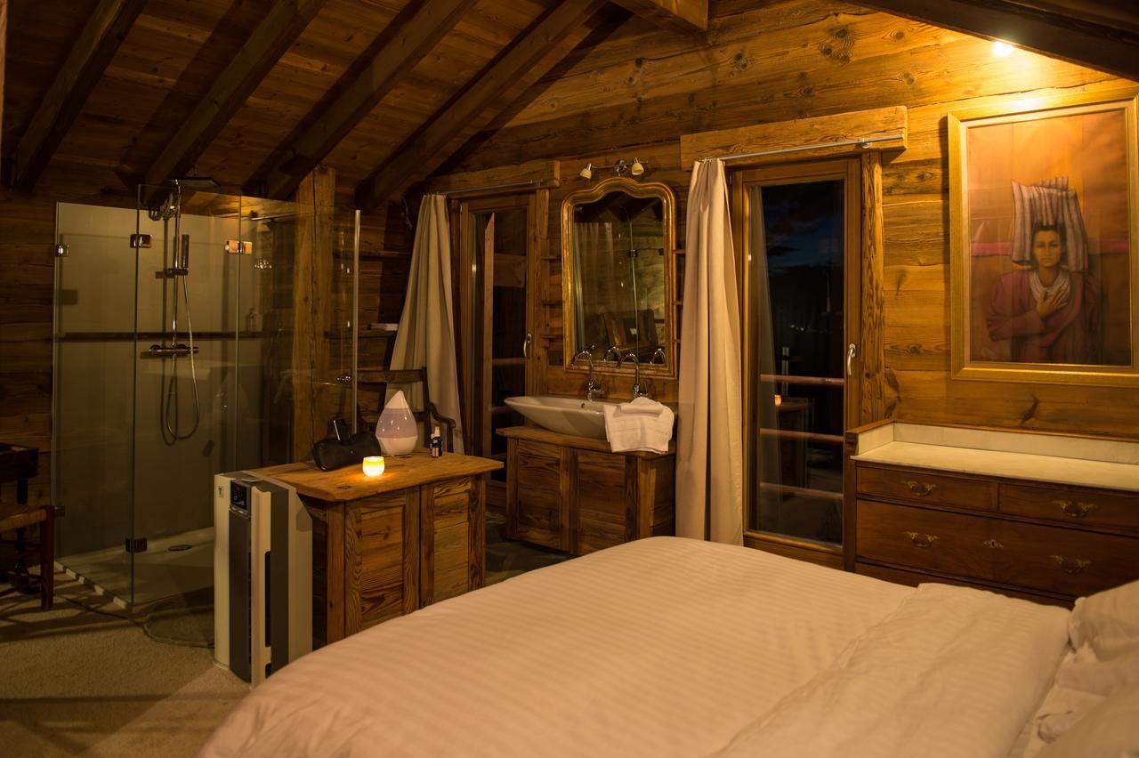 Les Mazots De La Source & Spa Vercorin Kültér fotó