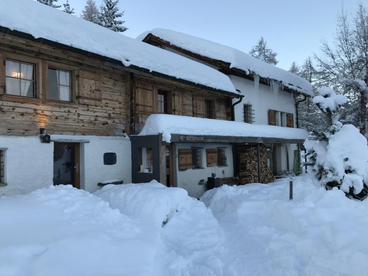 Les Mazots De La Source & Spa Vercorin Kültér fotó