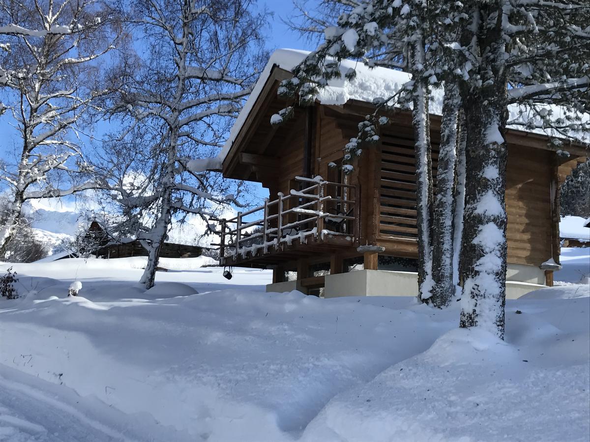 Les Mazots De La Source & Spa Vercorin Kültér fotó