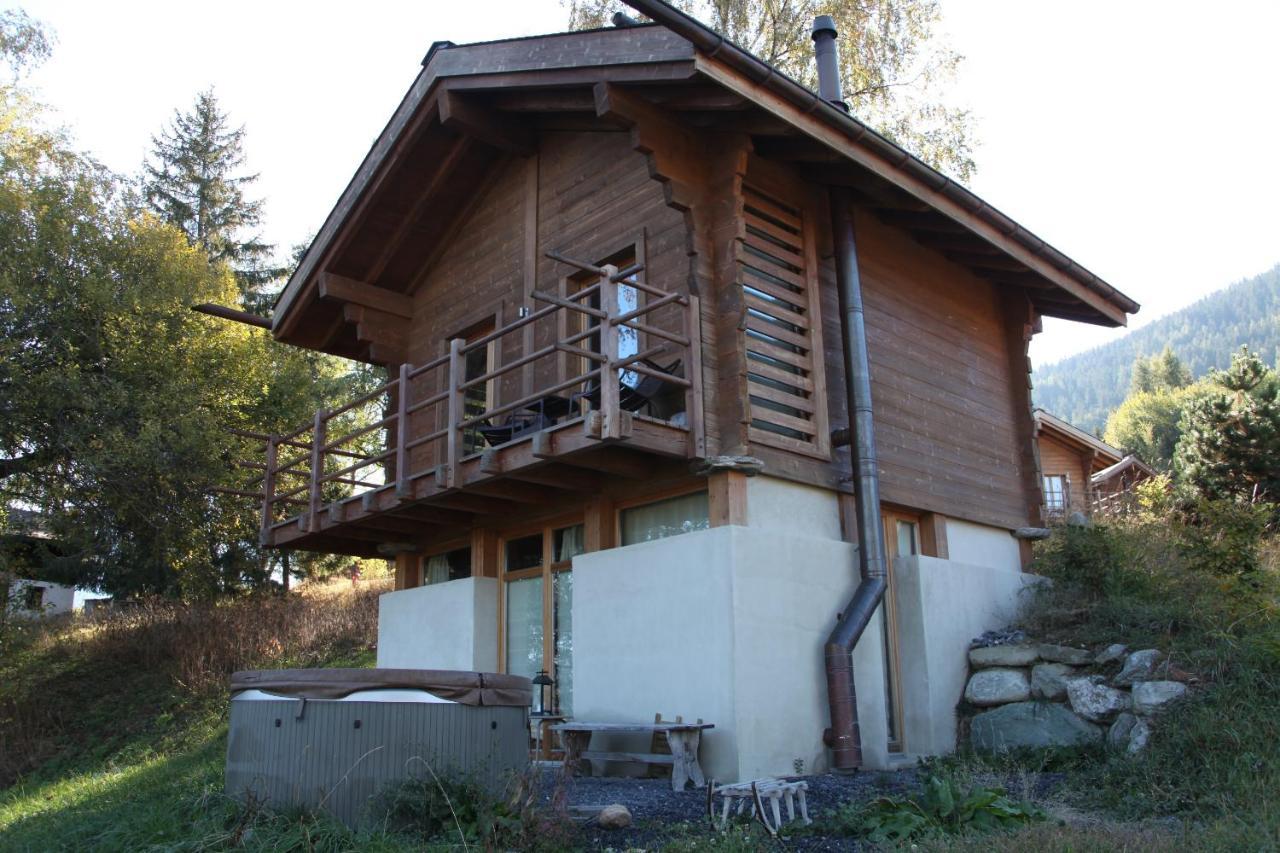 Les Mazots De La Source & Spa Vercorin Kültér fotó