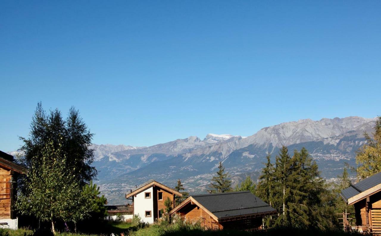 Les Mazots De La Source & Spa Vercorin Kültér fotó