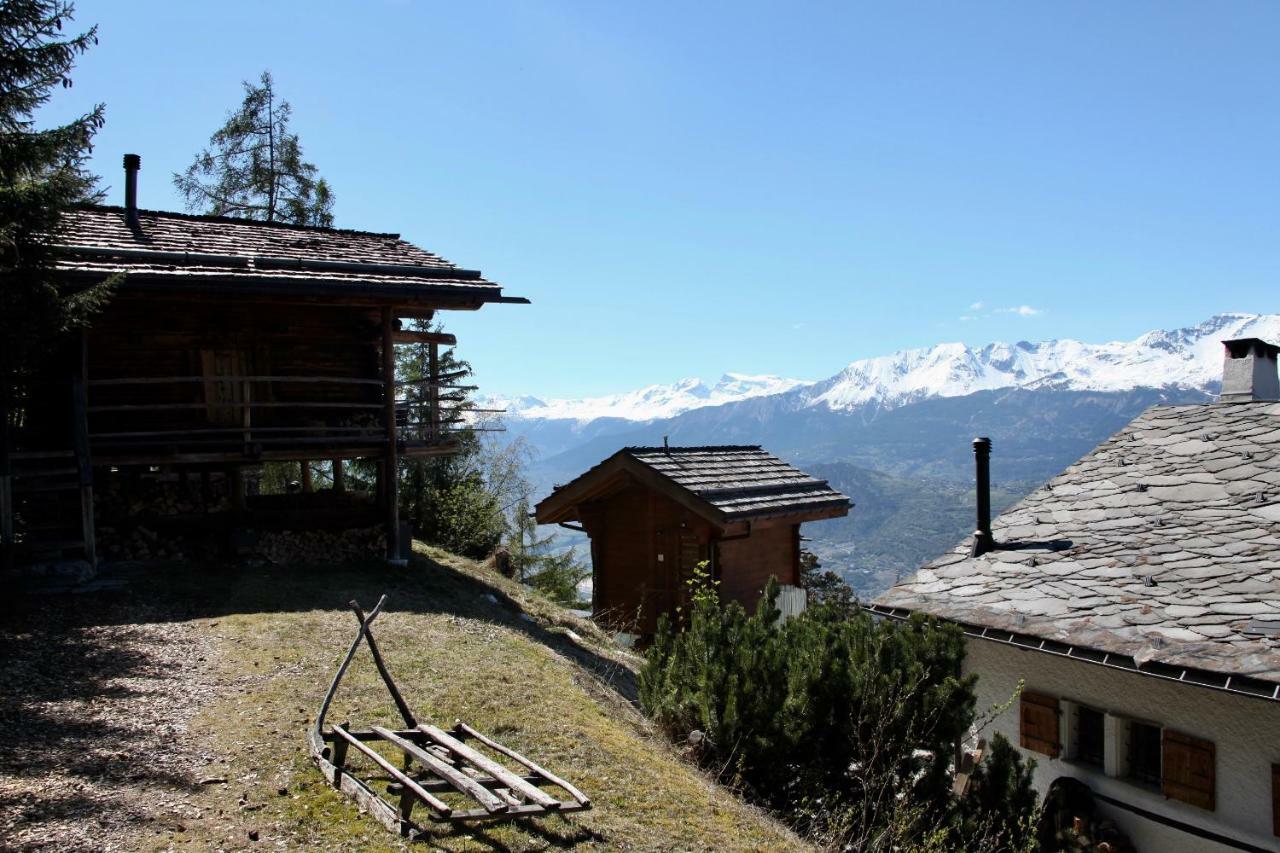 Les Mazots De La Source & Spa Vercorin Kültér fotó