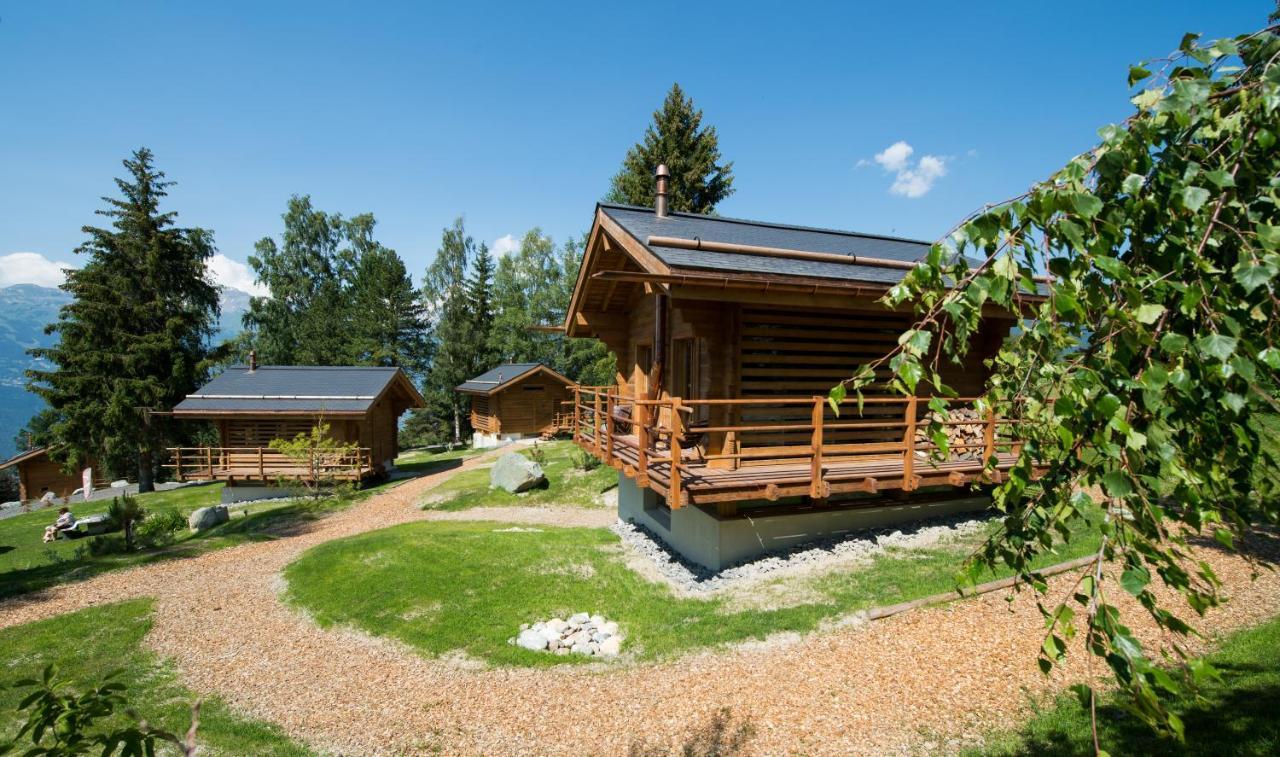 Les Mazots De La Source & Spa Vercorin Kültér fotó