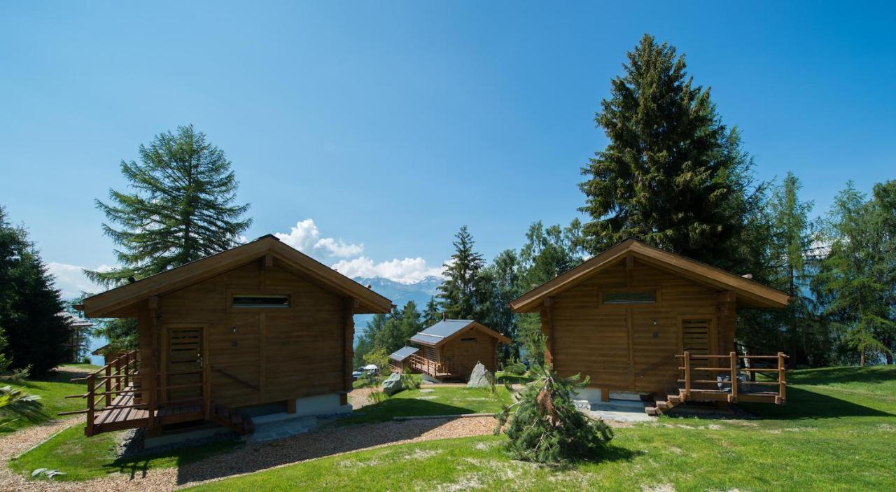 Les Mazots De La Source & Spa Vercorin Kültér fotó